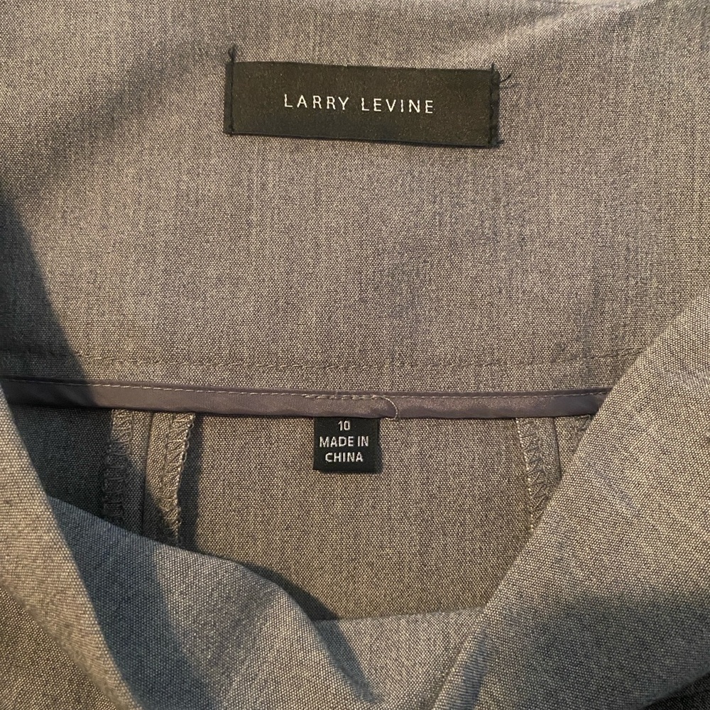 Larry Levine Classic Gray Skirt